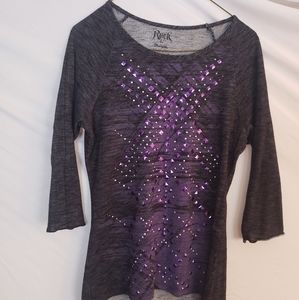 Wrangler Rock 3/4 Length Long Sleeve